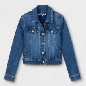 Cat Jack Girls Denim Jacket 